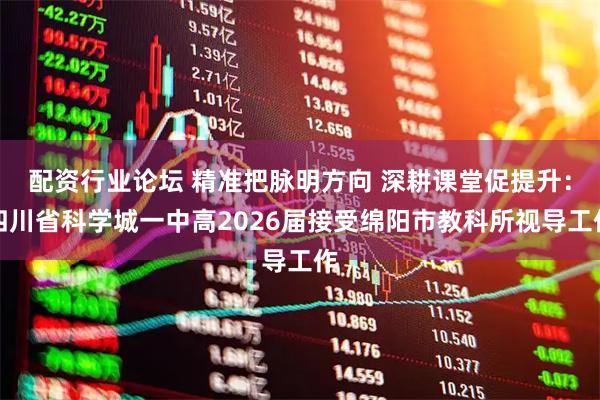 配资行业论坛 精准把脉明方向 深耕课堂促提升：四川省科学城一中高2026届接受绵阳市教科所视导工作